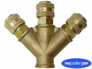 Trójnik mosiężny z gwintem wewnętrznym 1/2" - ADLER (3030.2)