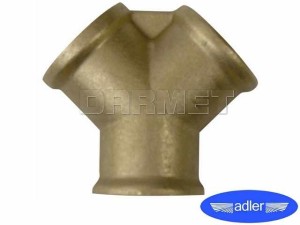 Rozdzielacz mosiężny potrójny z gwintem wewnętrznym 1/2" - ADLER (2133.2)