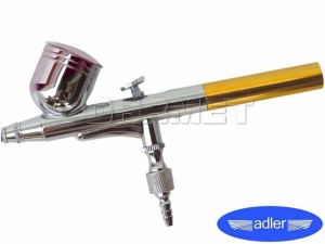 Aerograf AD-7704 z dyszą o średnicy 0,2 / 0,3MM - ADLER (0251.02)