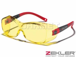 Okulary ochronne ZEKLER 25, szkła żółte - ZEKLER (380600221)