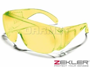 Okulary ochronne ZEKLER 33, szkła żółte - ZEKLER (380600346)