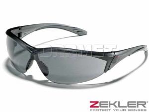 Okulary ochronne ZEKLER 75, szkła szare - ZEKLER (380600726)