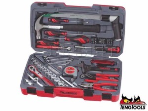 Zestaw narzędziowy z młotkiem stolarskim, TM079 - 79 szt. - TENGTOOLS (17336-0108)
