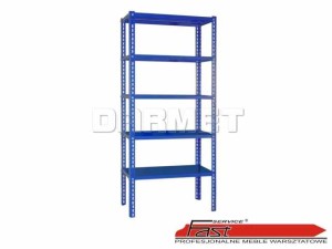 REGAŁ MAGAZYNOWY CIĘŻKI 2500 x 900 x 500 (5 półek) - FAST SERVICE (R-1-06-02)
