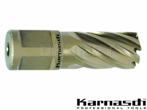 Wiertło koronowe z chwytem Weldon 3/4" | Gold-Line - 18 mm x 30 mm - KARNASCH (20.1260U)