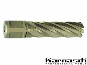 Wiertło koronowe z chwytem Weldon 3/4" | Gold-Line - 15,5 mm x 55 mm - KARNASCH (20.1270U)