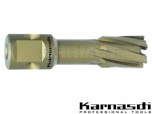 Wiertło koronowe z chwytem Nitto/Universal 3/4" | Hard-Line - 1.1/16" x 40 mm - KARNASCH (20.1630)