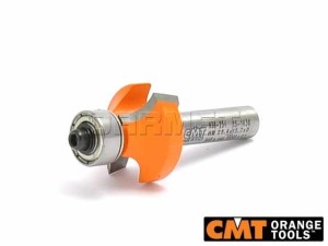 Frez zaokrąglający R6,35 do drewna z łożyskiem dolnym | 25,4 x 12,7 x 8 mm - CMT (938.254.11)