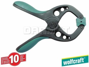 Ścisk sprężynowy FZ, zakres zacisku - 60MM - WOLFCRAFT (WF3631000)