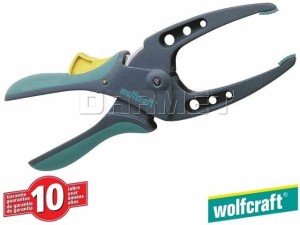 Ścisk spiczasty z mechanizmem zapadkowym MTR, zakres zacisku - 70MM - WOLFCRAFT (WF3634000)