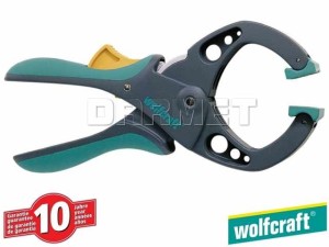 Ścisk z mechanizmem zapadkowym FZR, zakres zacisku - 50MM - WOLFCRAFT (WF3632000)