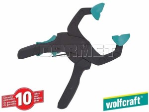 Ścisk z mechanizmem zapadkowym FZR, zakres zacisku - 40MM - WOLFCRAFT (WF3615000)