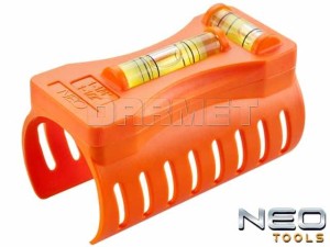 Poziomice do rur w rozmiarach 1/2”, 3/4”, 1”, 1 1/4” - 1 1/2”, 2” - 5 sztuk - NEO TOOLS (71-100)