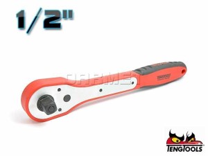 Grzechotka z trzpieniem chwytowym stałym 1200FRP, z chwytem kwadratowym 1/2" - TENGTOOLS (7429-0305)