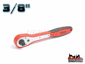 Grzechotka z trzpieniem chwytowym stałym 3800FRP, z chwytem kwadratowym 3/8" - TENGTOOLS (7429-0206)