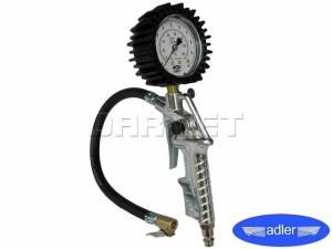 Pistolet do pompowania OMG z homologacją, ciśnienie robocze 10 bar - ADLER (0206.7)