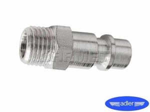 Złączka z gwintem zewnętrznym 1/4" - ADLER (0128.1)