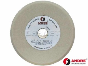 Ściernica płaska profilowana, typ 1C - 125MM x 8MM x 20MM 99A 60K - ANDRE (510259)