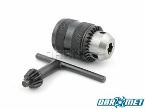 Uchwyt wiertarski kluczykowy standardowy PTRk B16 | zakres mocowania 0 - 10 mm