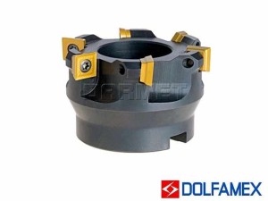 Frez składany nasadzany 4-ostrzowy walcowo-czołowy 220.459 - 050 - DOLFAMEX