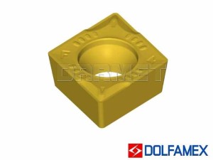 Płytka skrawająca do toczenia - CCMT 09T304-DF TP15C - DOLFAMEX