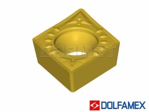 Płytka skrawająca do toczenia - CCMT 060208-DM TP25C - DOLFAMEX