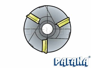 Frez składany nasadzany 40 mm czołowy | 4-ostrzowy - R654.21-040-10 - PAFANA