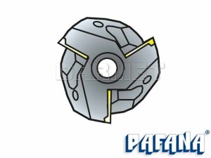 Frez składany nasadzany 50 mm walcowo-czołowy | 3-ostrzowy - R618.11-053 - PAFANA