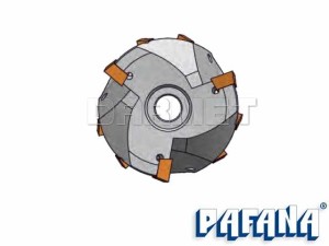 Frez składany nasadzany 63 mm walcowo-czołowy, śrubowy | 3-ostrzowy - R670.21-063AP16 - PAFANA