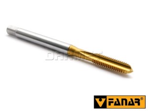 Gwintownik maszynowy wysokowydajny 800X HSS-E, DIN 371 - gwint metryczny ISO M8x0,75, uniwersalny, drobnozwojny - FANAR (C2-123X01-0082)