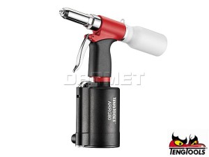 Nitownica pneumatyczna pistoletowa do nitów zrywalnych 2,4 - 5,0 mm - TENGTOOLS (ARRG80)