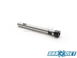 Oprawka zaciskowa do tulejek ER11 z chwytem walcowym fi12 | 100 mm | - DARMET 754