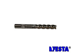Frez 4-ostrzowy trzpieniowy | NFPa długi | HSSCo | DIN844 - 12 mm - FESTA