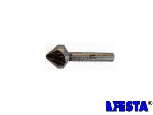 Pogłębiacz stożkowy 90° z chwytem walcowym | DIN 335-C HSSE | 3-12,4 MM - FESTA