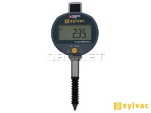 Czujnik zegarowy elektroniczny S_Dial MINI Basic | 0 - 12,5 / 0,01 mm | IP67 - SYLVAC 805.4125