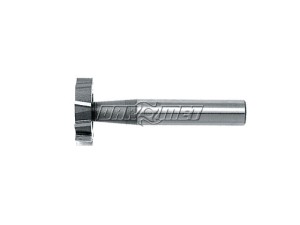 Frez ze skośnymi ostrzami do rowków woodruffa NFRH - 32,5 x 6MM z chwytem walcowym - DOLFAMEX (DIN850-B)