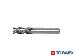 Frez trzpieniowy 4-ostrzowy krótki DIN 844 HSS-E 2MM - DOLFAMEX