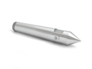 Kieł tokarski stały zewnętrzny z płaską pod klucz - Morse 0 - ZM KOLNO (Typ 8720)