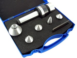 Kieł tokarski obrotowy standardowy z końcówkami wymiennymi - komplet - Morse 6 - ZM KOLNO (Typ 8831-KPL)