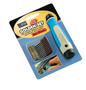 Zestaw S GOLDEN SET | 10  ostrzy S10 TiN + rękojeść NG-1 - NOGA (NG8152)