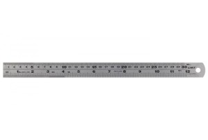 Przymiar kreskowy stalowy; 500 mm; 30x1,0 mm- Limit (2703-0204)