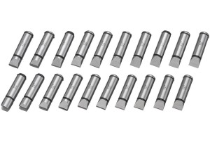 Zestaw 10 par końcówek pomiarowych do mikrometru do gwintów 55° - Limit 132720301