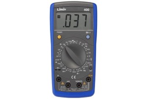 Multimetr cyfrowy z ręcznym wyborem zakresu; 200 mV-2-20-200-1000 V/2-20-200-750 V - Limit 190180109