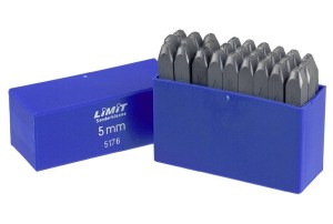 Znaczniki literowe | litery alfabetu od A do Z | wysokość znaku 6 mm - Limit 17350505