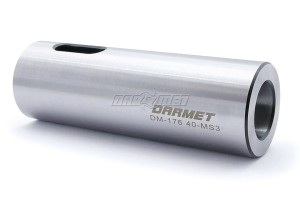 Tuleja redukcyjna cylindryczna D40 / MK3 Morse | długość 121 mm - Darmet (DM-176)