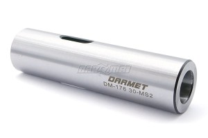 Tuleja redukcyjna cylindryczna D30 / MK2 Morse | długość 115,3 mm - Darmet (DM-176) 