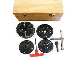 Zestaw uchwytów tokarskich 4-szczękowych | M33 x 3,5 mm - HOLZSTAR 5931054