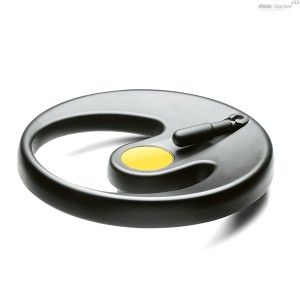 Koło ręczne jednoramienne 204711-C4 EMW.350+IR-A-20-C4 - ELESA+GANTER