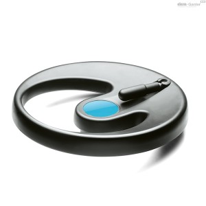 Koło ręczne jednoramienne 204711-C5 EMW.350+IR-A-20-C5 - ELESA+GANTER