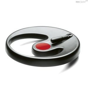 Koło ręczne jednoramienne 204711-C6 EMW.350+IR-A-20-C6 - ELESA+GANTER